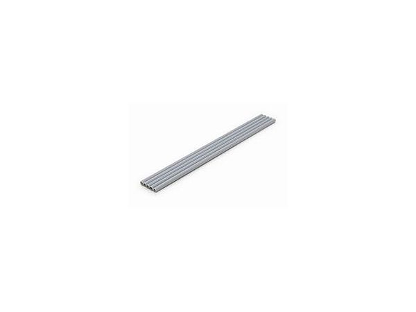 プラ=パイプ(グレー) 肉厚 外径6.0mm 5本入
