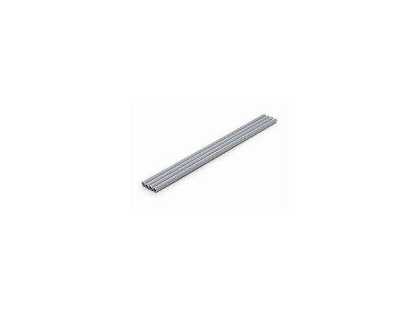 プラ=パイプ(グレー) 肉厚 外径7.0mm 4本入