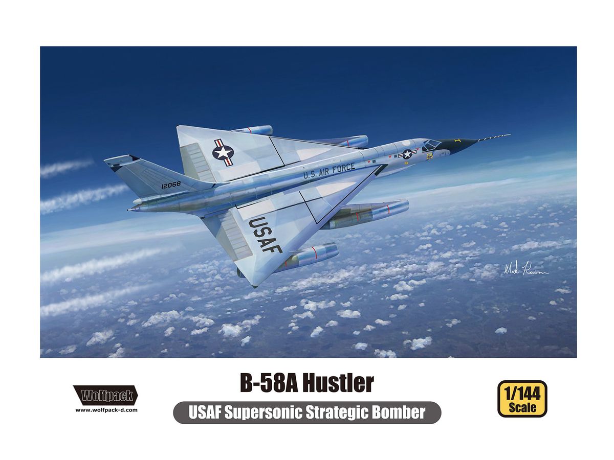 1/144 アメリカ 超音速爆撃機 B-58A ハスラー
