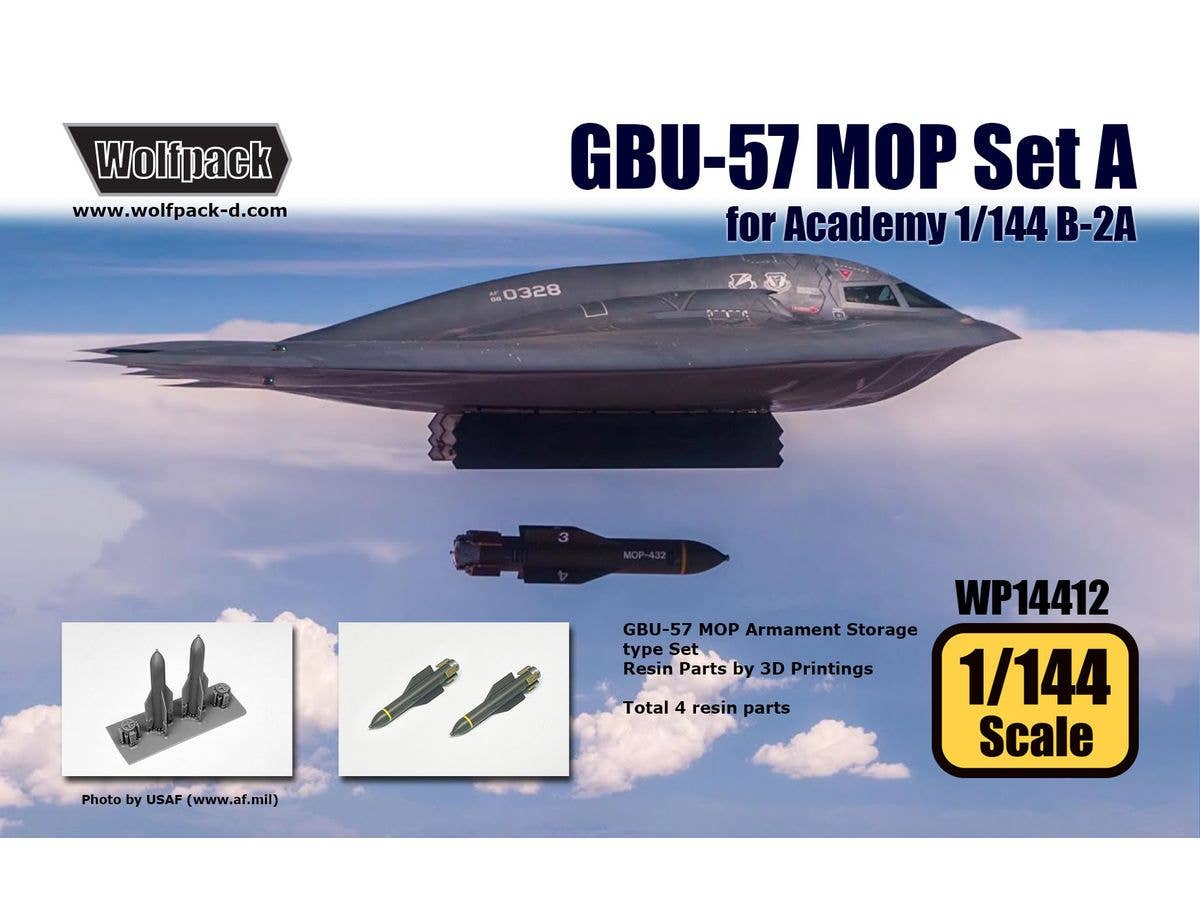 1/144 GBU-57 MOP Aセット (格納時)
