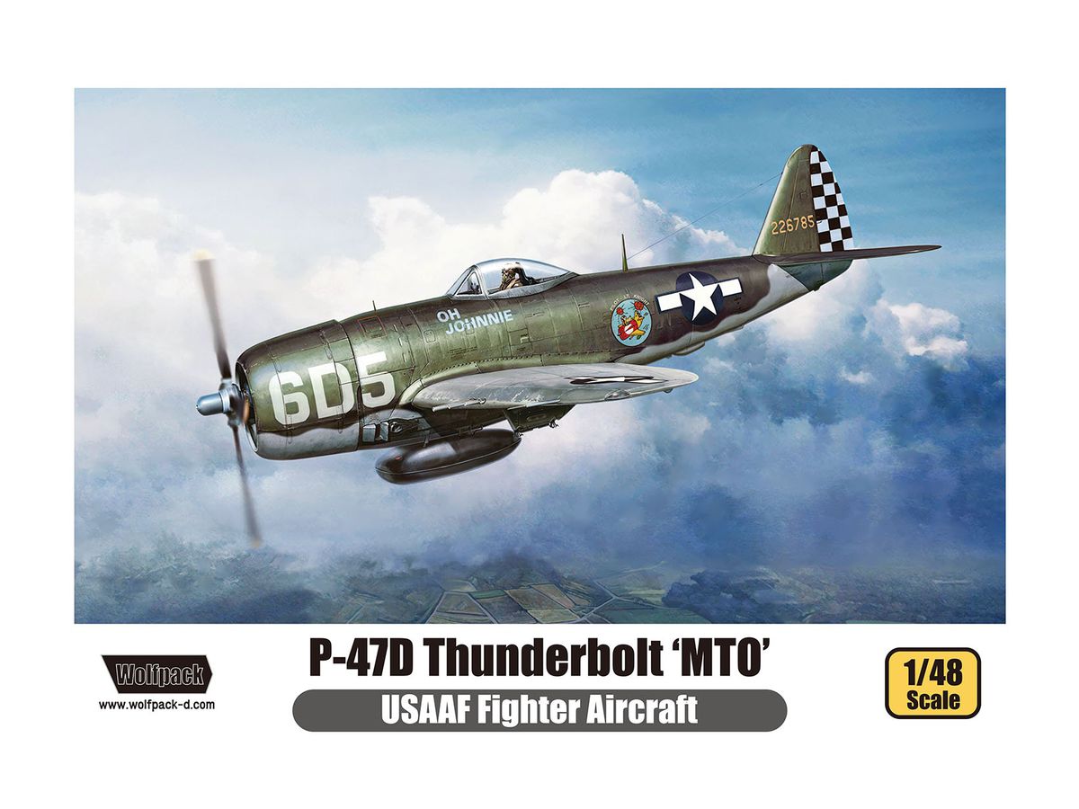 1/48 アメリカ陸軍航空軍 P-47D サンダーボルト 地中海作戦戦域 (プレミアムエディションキット)