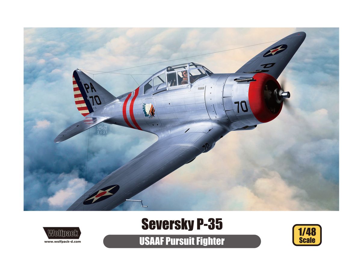 1/48 セバスキー P-35 USAAF (プレミアムエディション)