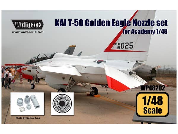 1/48 KAI T-50 ゴールデンイーグル F404 エンジンノズルセット (アカデミー用)