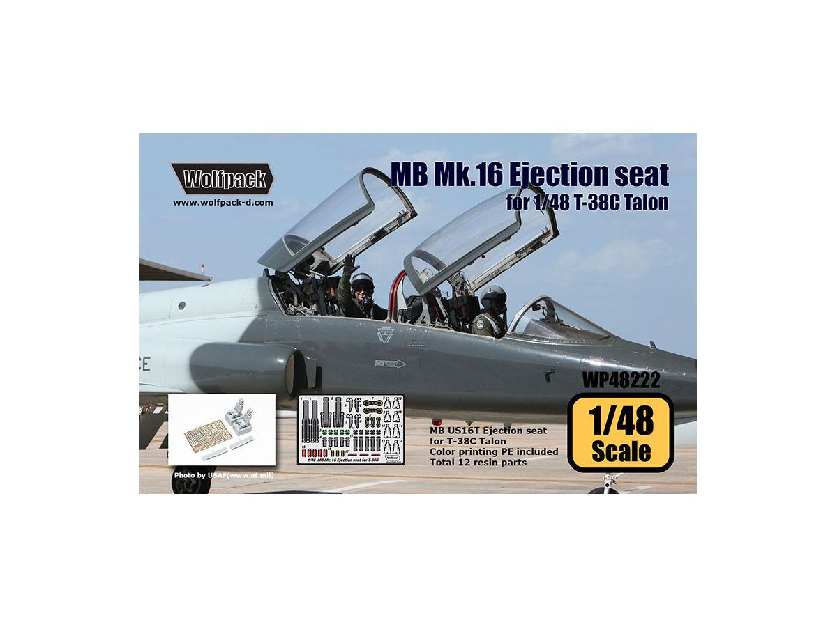 1/48 マーティンベイカーMk.16 射出座席 (1/48 T-38C タロン ウルフパック用)
