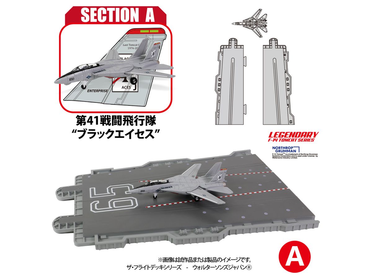 1/200 セクション (A) 第41戦闘飛行隊 ブラックエイセス