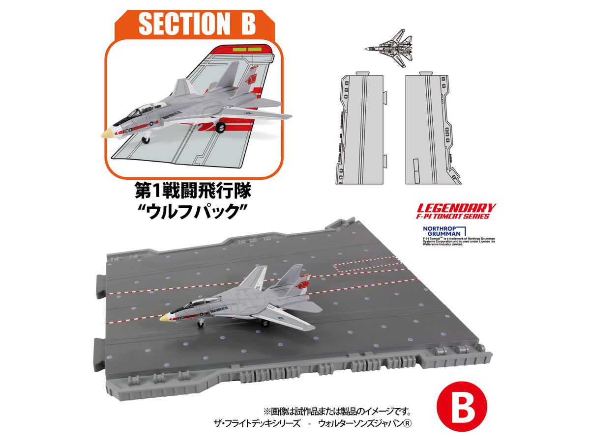 1/200 セクション (B) 第1戦闘飛行隊 ウルフパック