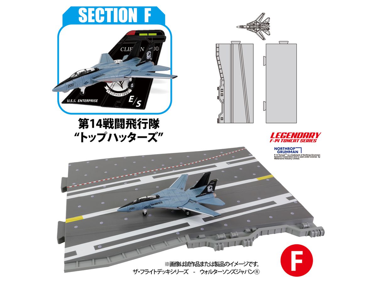 1/200 セクション (F) 第14戦闘飛行隊 トップハッターズ