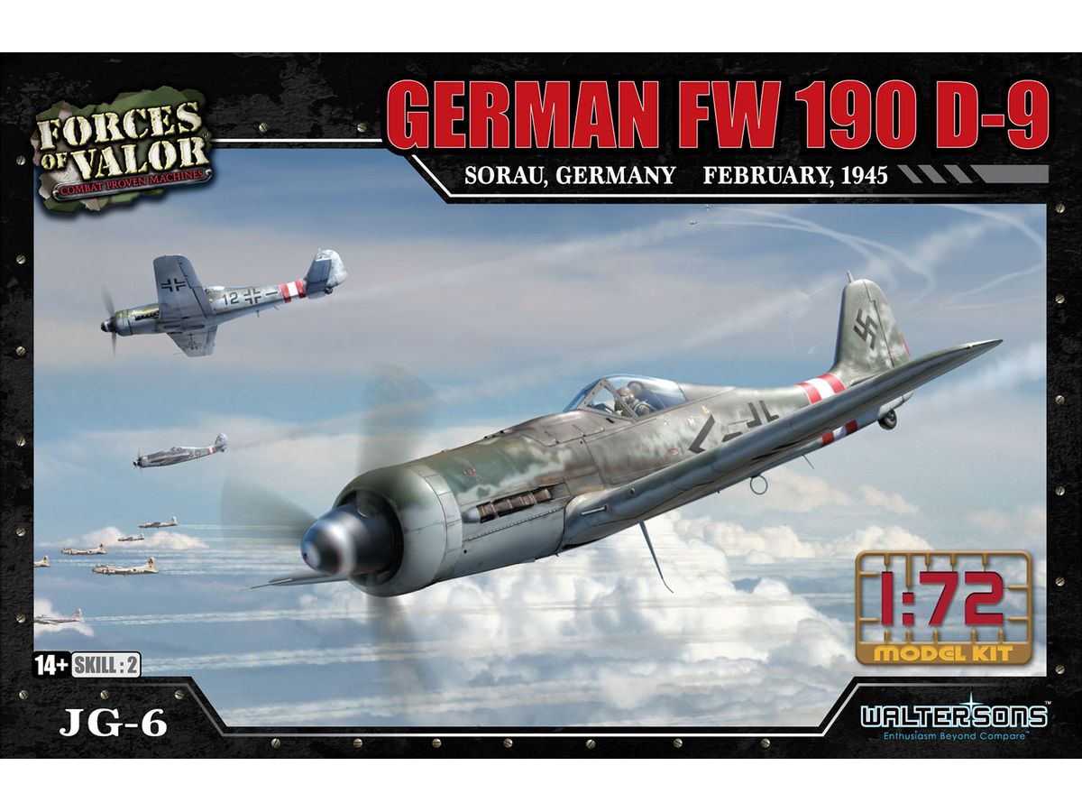 1/72 ドイツ軍 フォッケウルフ Fw190D-9