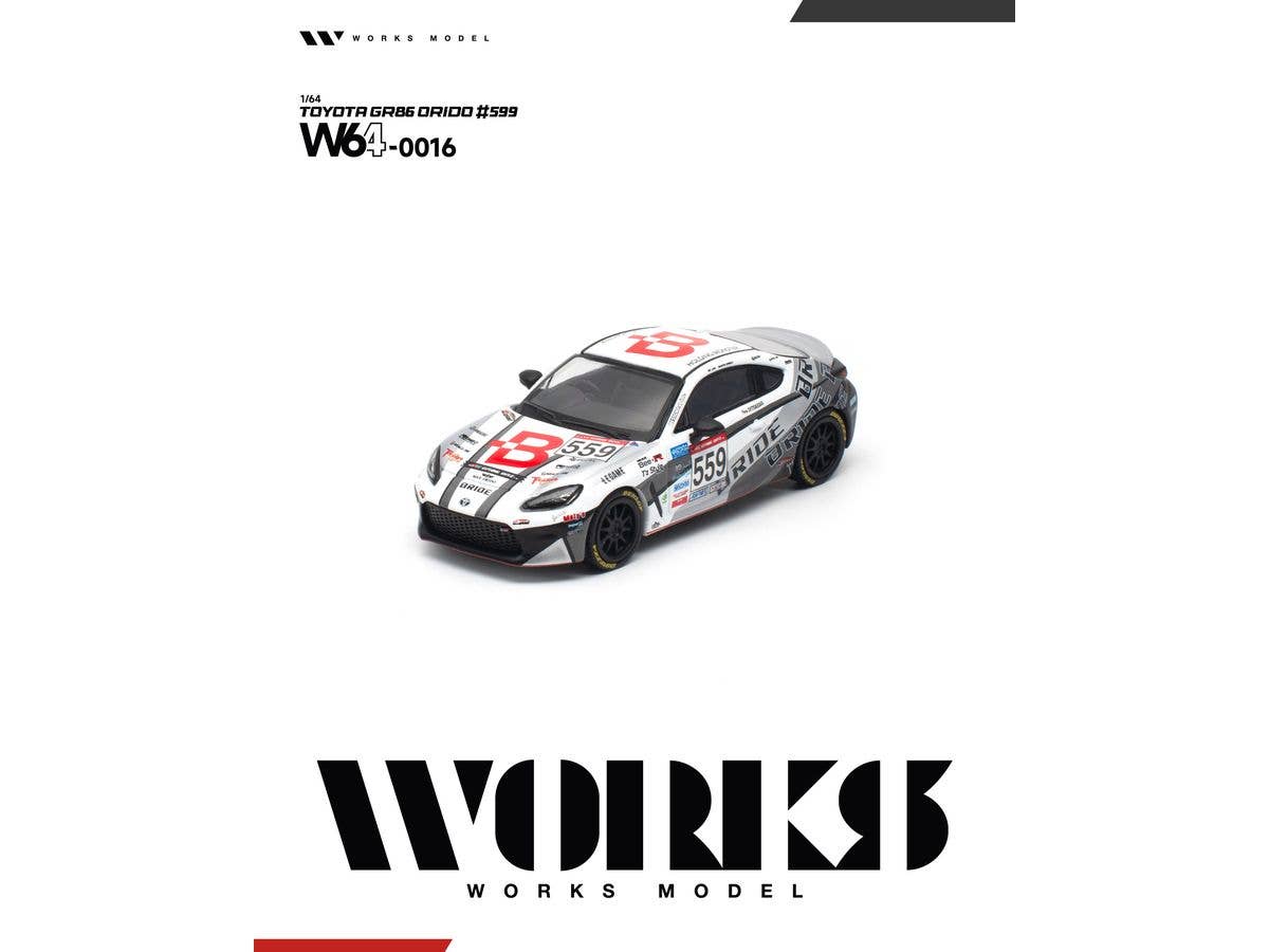 1/64 TOYOTA GR86 ORIDO #599
