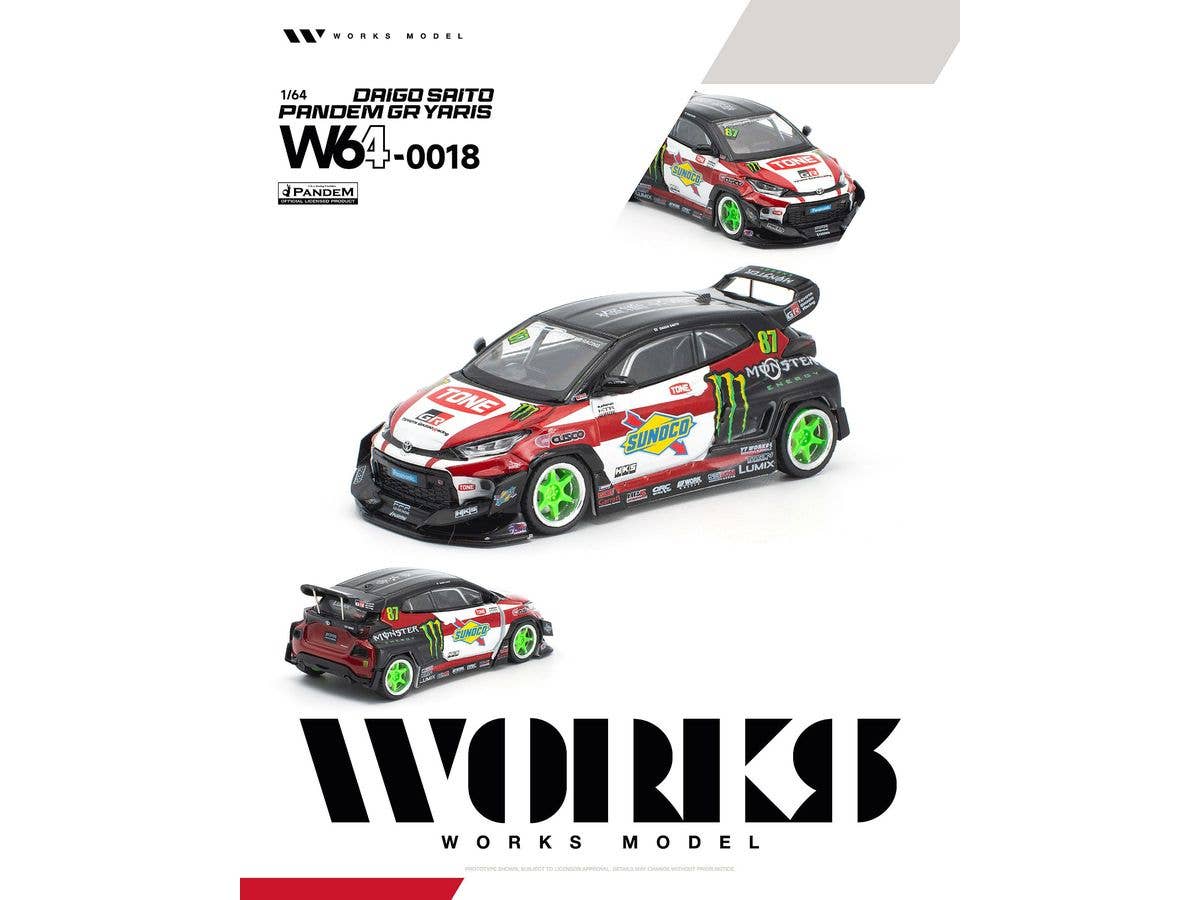 1/64 PANDEM GR YARIS DAIGO SAITO | HLJ.co.jp