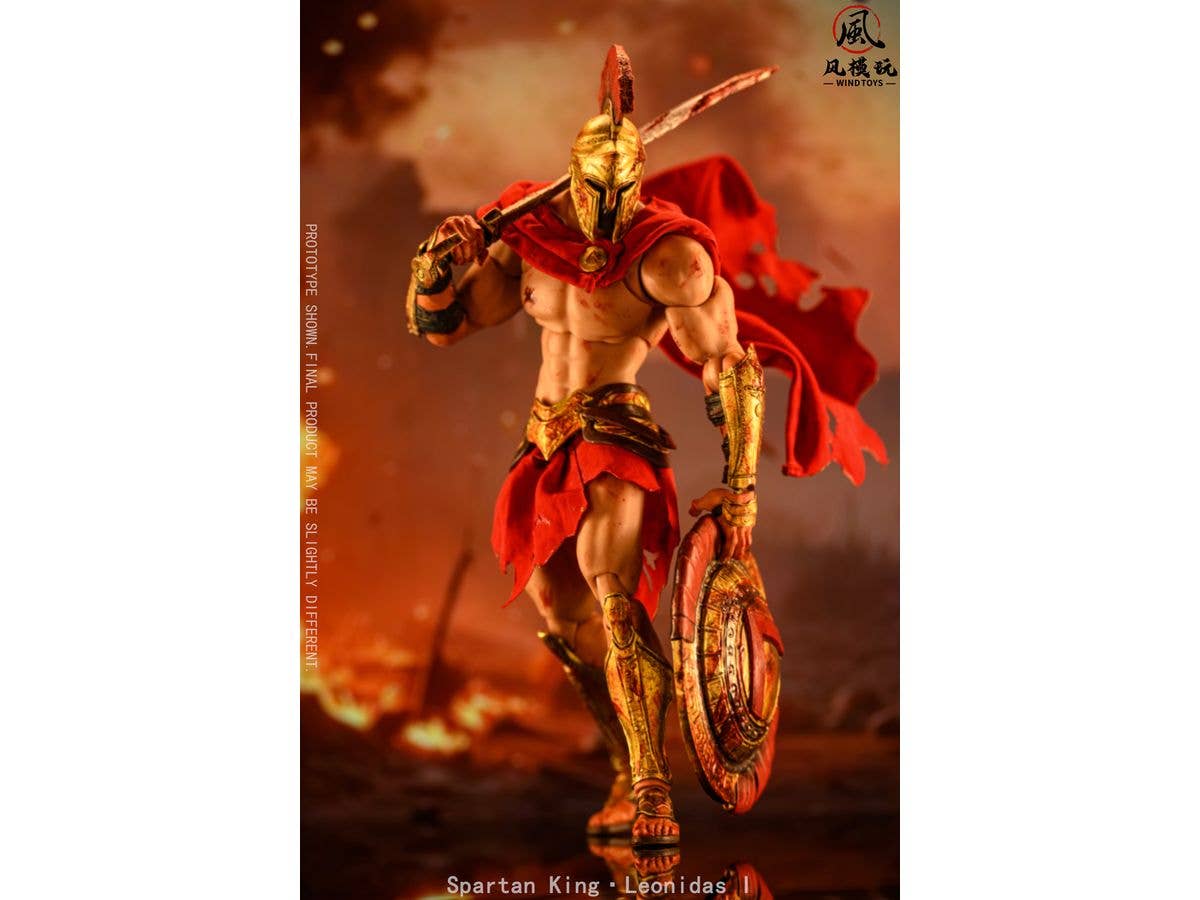 1/12 Spartan King Leonidas I(スパルタンキング レオニダス) ダメージ版