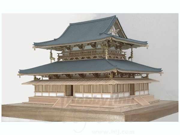 1/75 法隆寺 金堂 (レーザー)