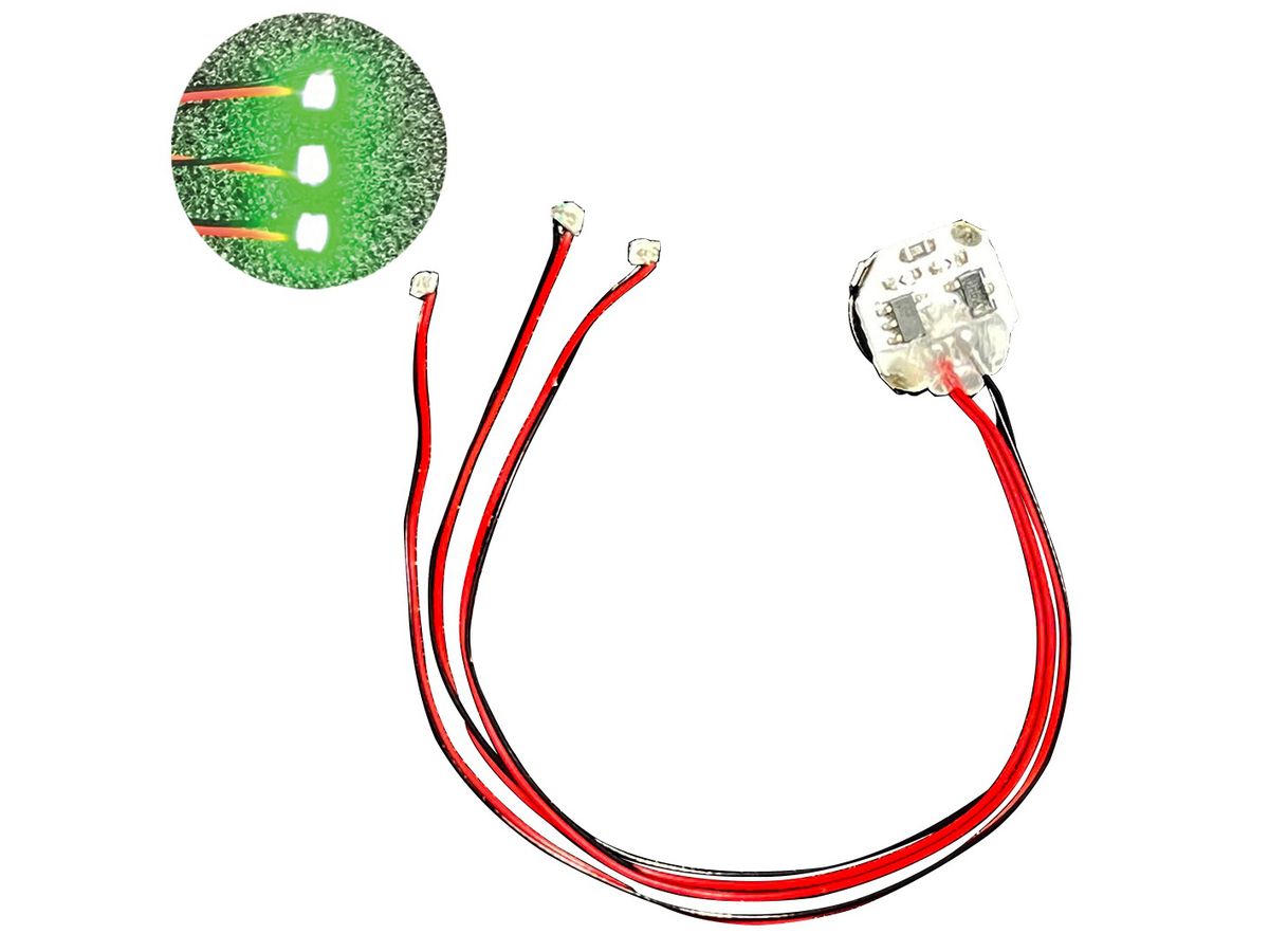 W-PARTS LEDモジュール (磁気スイッチ付) リードタイプ 緑