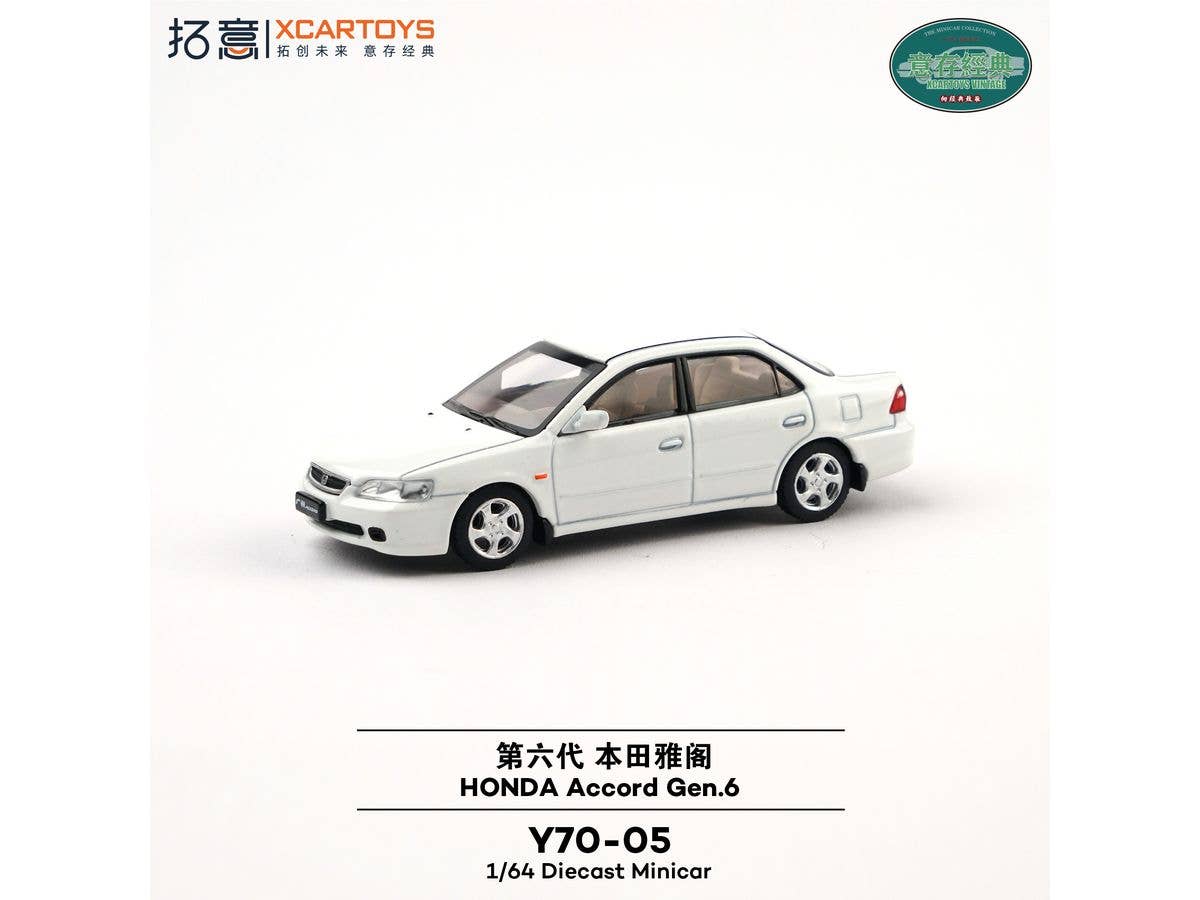 1/64 HONDA ACCORD GEN.6 WHITE