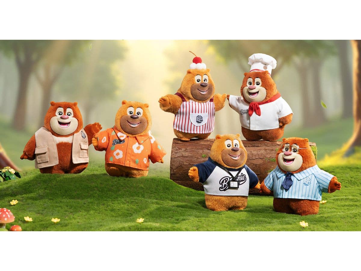 Boonie Bears 専属友達シリーズ トレーディングプラッシュ 1Box 6pcs