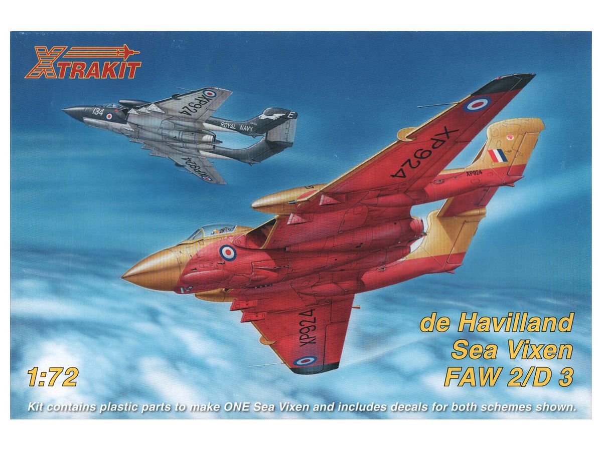 1/72 デ・ハビランド シービクセン FAW.2/D3