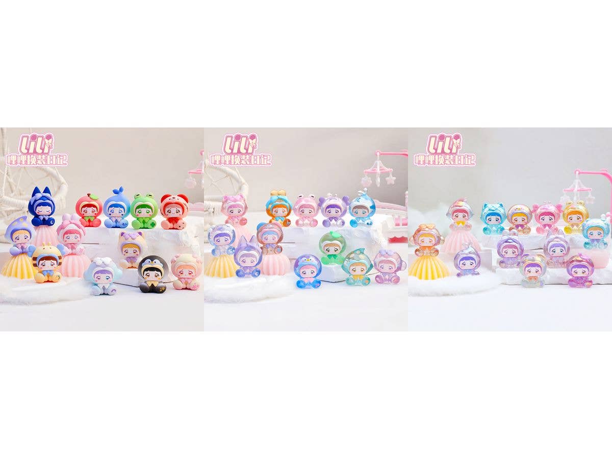 LILIのドレスアップダイアリーシリーズ ミニトレーディングフィギュア 1Box 24pcs