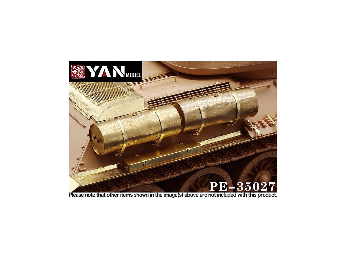 1/35 T34/85戦車 燃料タンク エッチングパーツ