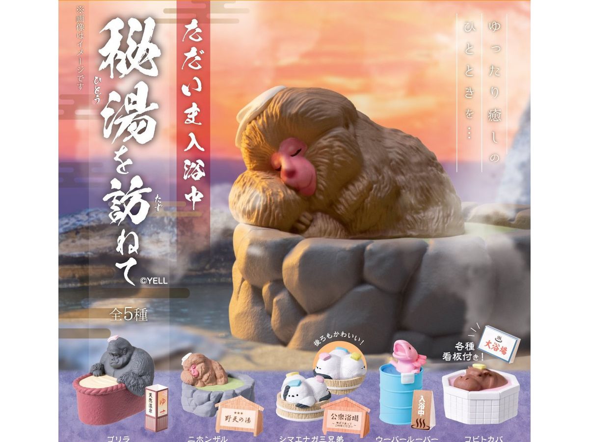 ただいま入浴中 -秘湯を訪ねて- 1Box 10pcs
