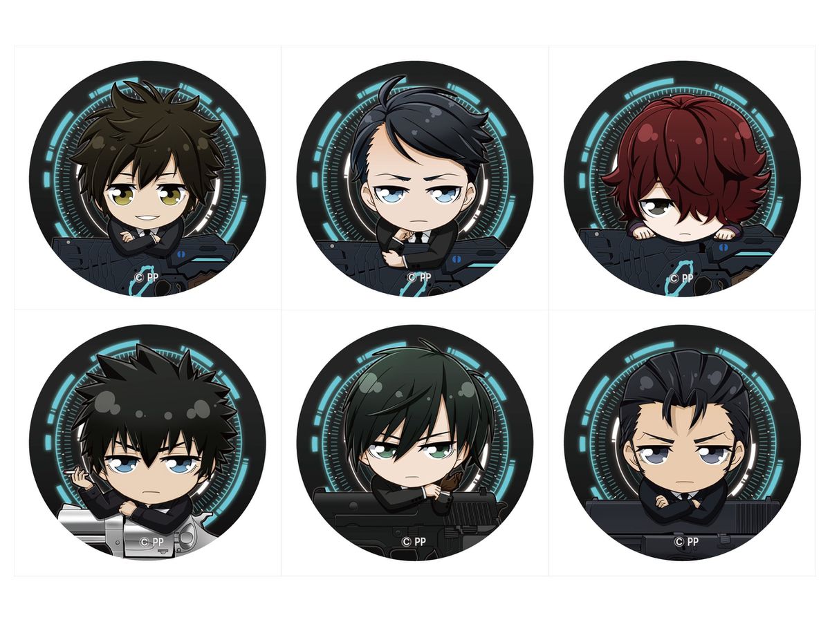 のってぃーシリーズ PSYCHO-PASS 3 トレーディングLEDバッジ 1Box 6pcs