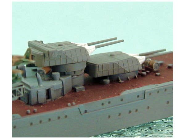 1/700 米海軍 WWII 戦艦ワシントン (トランペッター 05735用