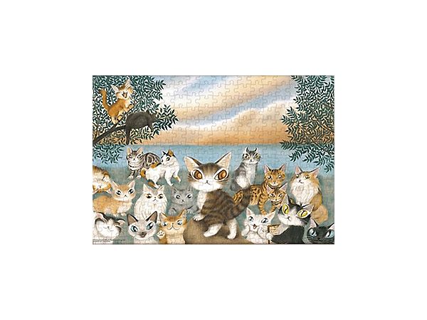 ジグソーパズル: 世界子猫会議 300P (26 x 38cm)