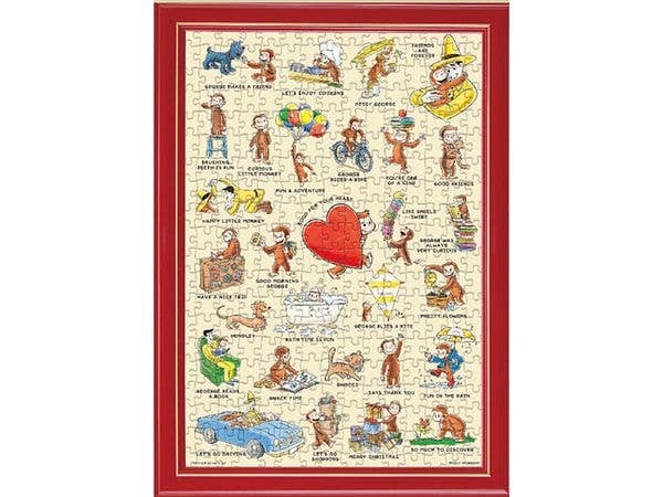 ジグソーパズル おさるのジョージ ジョージの日常 300ピース (26 x 38cm)