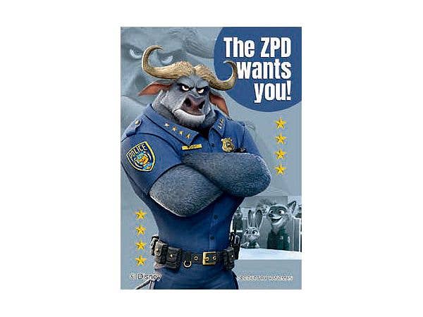 ディズニー: ボゴ署長 70ピース (59 x 86mm)