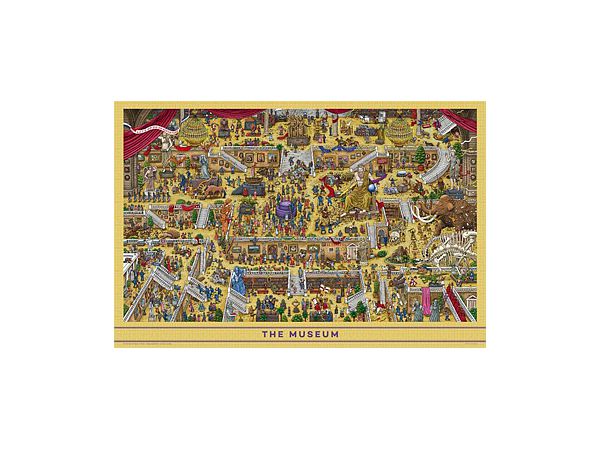 ジグソーパズル: 博物館 1000ピース (75x50cm)