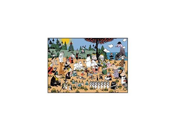ジグソーパズル ムーミン ムーミン谷の素敵な仲間 1000ピース (26 x 38cm)