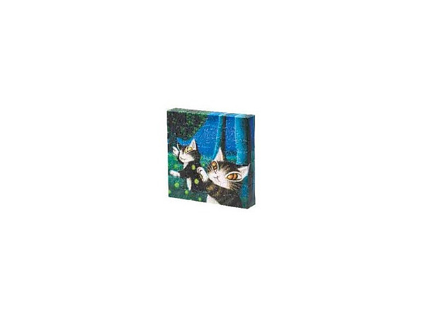 キャンバスパズル 灯りの木 56ピース (11 x 11 x 2cm)