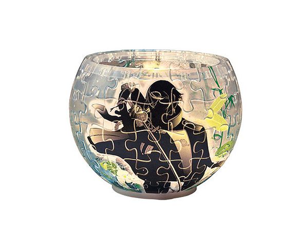 ランプシェードパズル: 刀剣乱舞 髭切 80ピース (直径10cm x 高さ7cm)