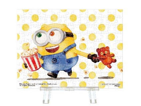プチパリエクリア: ミニオンズ ポップコーン イーゼル付き 150ピース (7.6 x 10.2cm)