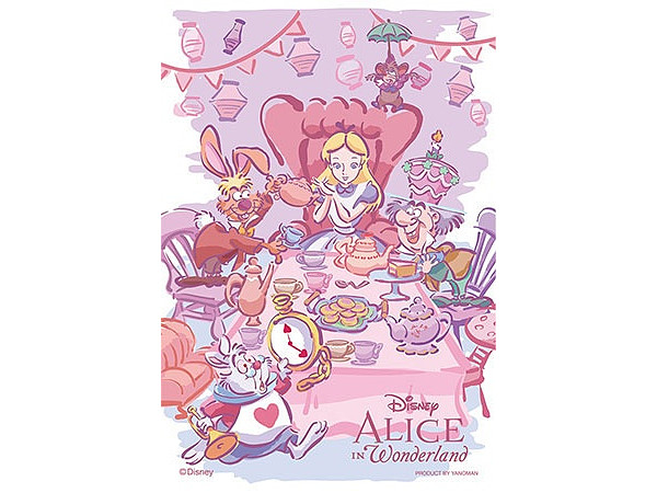 プリズムアートプチ 不思議の国のアリス おかしなティーパーティー 70ピース 10 x 14.7cm