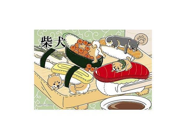 プリズムアートプチ: ウマイ ! シバ犬SUSHI天国 70pcs (100 x 147mm)