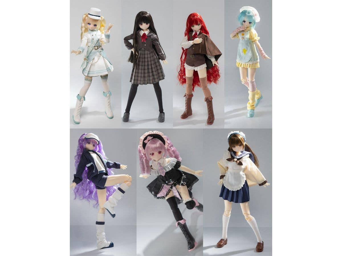 集まれ!少女帰宅部シリーズ トレーディングドール 1Box 6pcs