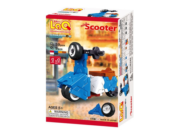 LaQ ハマクロンコンストラクター ミニ スクーター 39ピース SPパーツ 9ピース