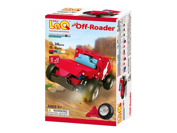 LaQ ハマクロンコンストラクター ミニ オフローダー 38ピース SPパーツ 8ピース