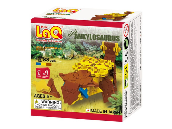 LaQ ダイナソーワールド ミニ アンキロサウルス 88pcs