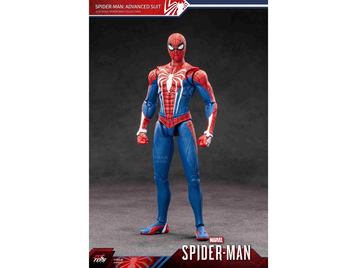 1/10 スパイダーマン アドバンス・スーツ (7インチ Xシリーズ)