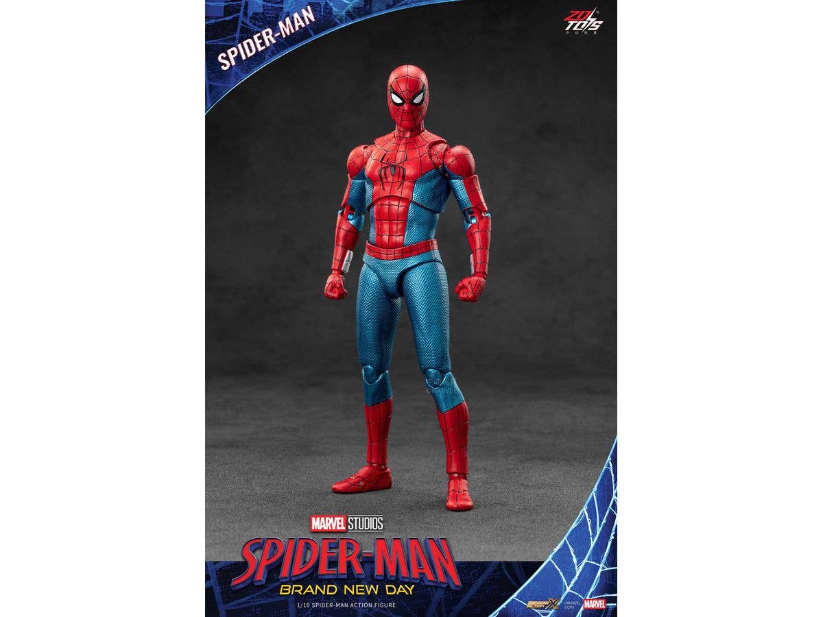 1/10 スパイダーマン(ブランニュー・デイ) (7インチ Xシリーズ)