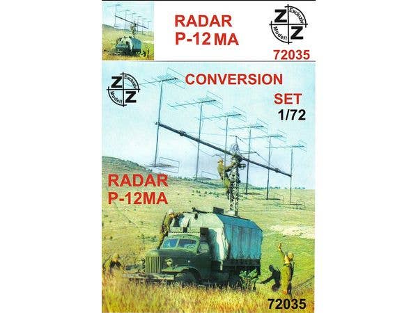 1/72 P-12MA 警戒レーダー改造パーツセット (ICM 72541用)